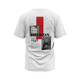 Camiseta para mujer Honda DIS2 SOICHIRO blanca