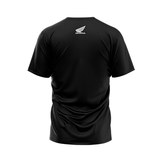 Camiseta para hombre Honda LS2 SINERGIA negra