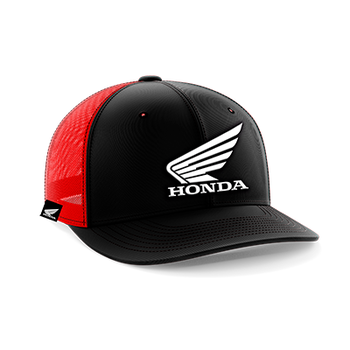 Gorra Honda LS1 roja - negra unisex