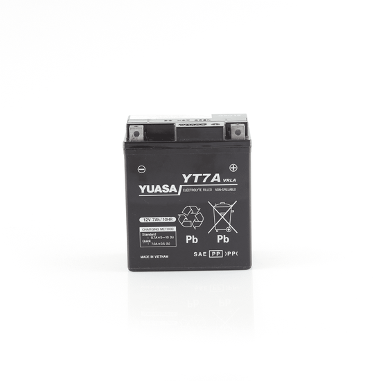 BATERÍA YUASA YT7A HONDA CB 125F FI, CB 190R, XR 190, XR250 TORNADO BATERÍA YUASA YT7A HONDA CB 125F FI, CB 190R, XR 190, XR250 TORNADO