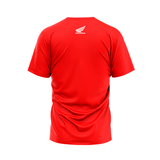 Camiseta para mujer Honda LS2 SINERGIA roja