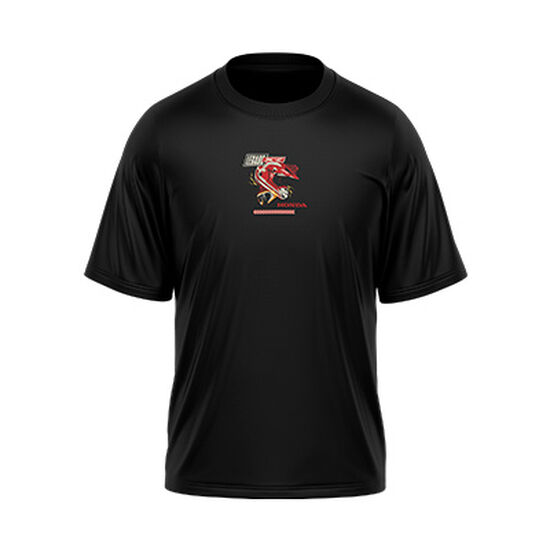 Camiseta para mujer Honda XR1 HELMET negra