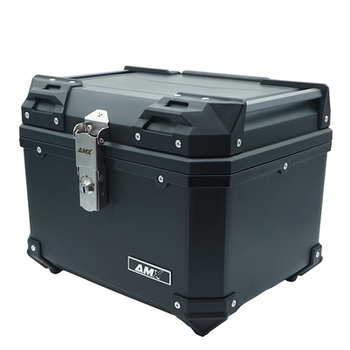 Maletero ba&uacute;l touring AMX para moto 45LT negro