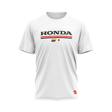 Camiseta para hombre Honda LS2 SINERGIA blanca