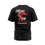 Camiseta para mujer Honda XR1 HELMET negra