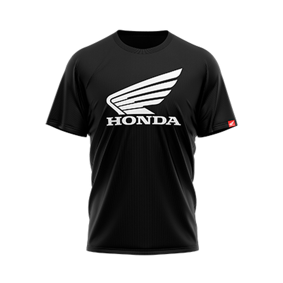 Camiseta para mujer Honda LS1 LOGO negra