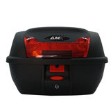 Maletero ba&uacute;l AMX para moto 42LT rojo