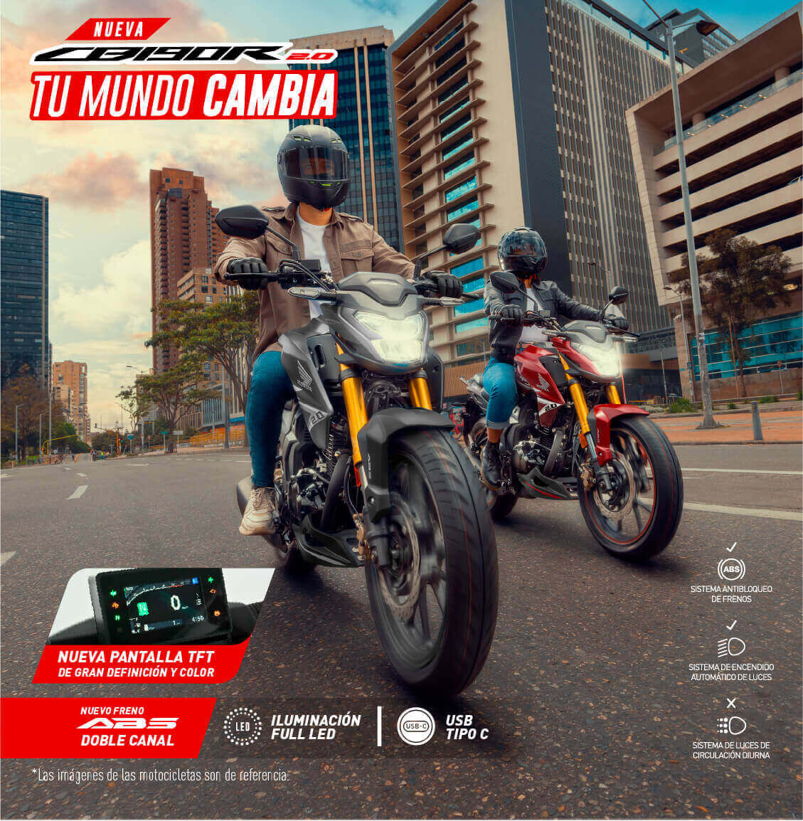 Nueva CB 190R 2.0 Tu mundo cambia