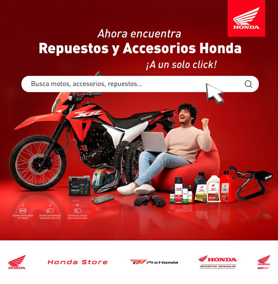 Tienda Honda Accesorios y repuestos