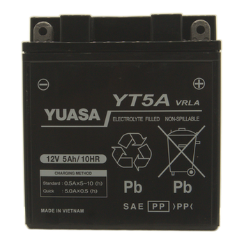 Bateria Yuasa pila YT5A
