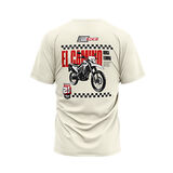 Camiseta para hombre Honda XR3 CAMINO blanca