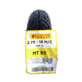 Llanta delantera Pirelli 2.75-18 MT65 TL