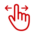 Deslizar con la mano